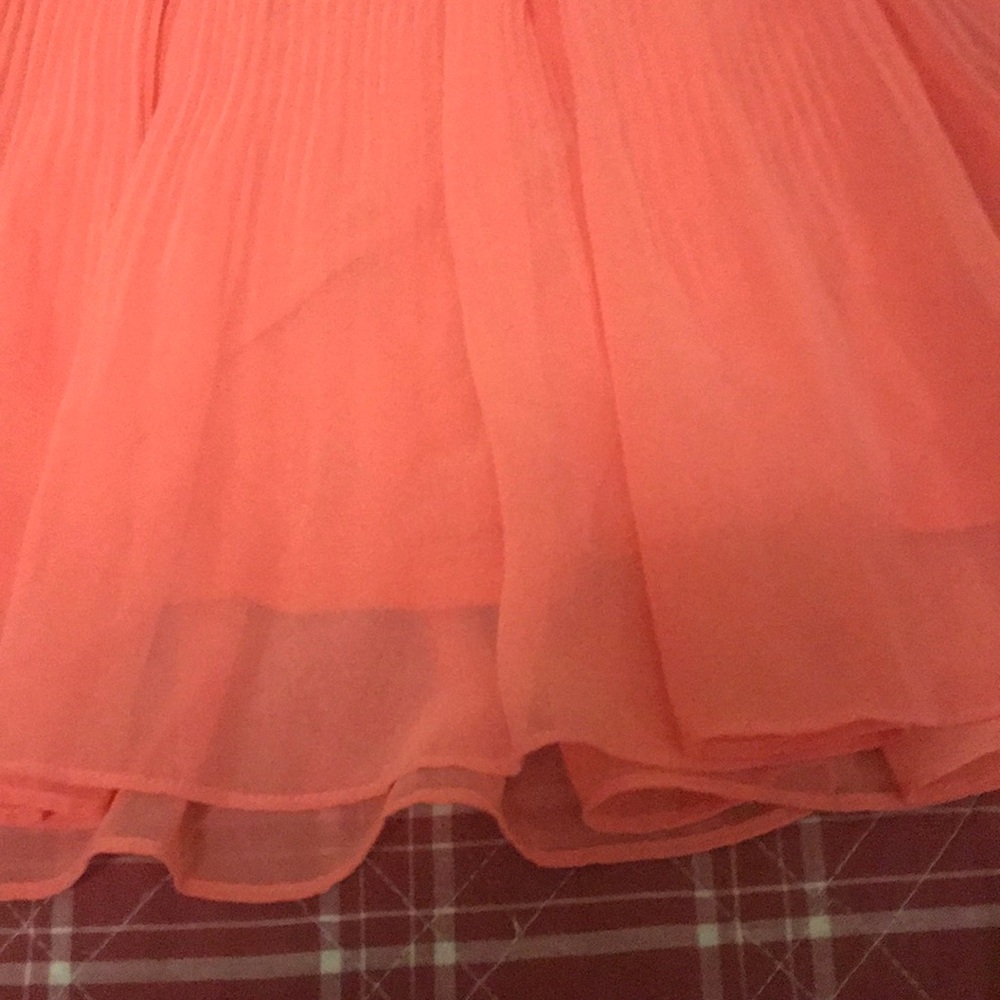 Bar III Salmon pink mini short spring summer skirt - Picture 4 of 7